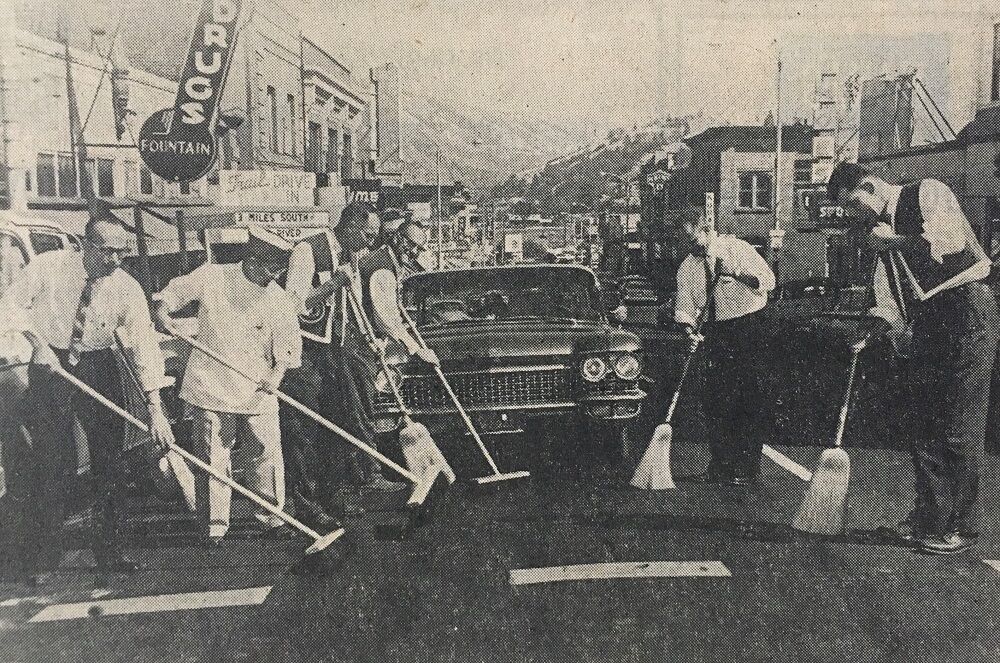 Lions Broom Sale Hood River 1961